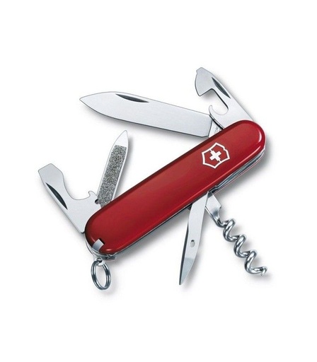 [22040249] NAVAJA MULTIUSOS VICTORINOX SPORTSMAN RED