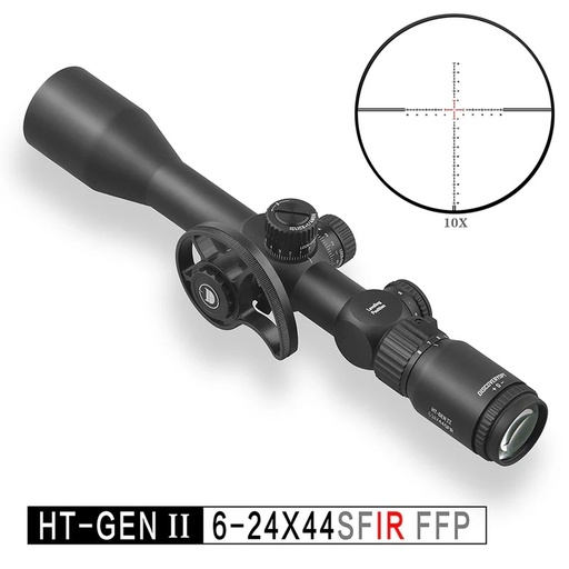 [DISHT6]  DISCOVERYOPT Óptica HT GEN II 6-24X44SFIR FFP-MOA Diámetro: 30 mm 